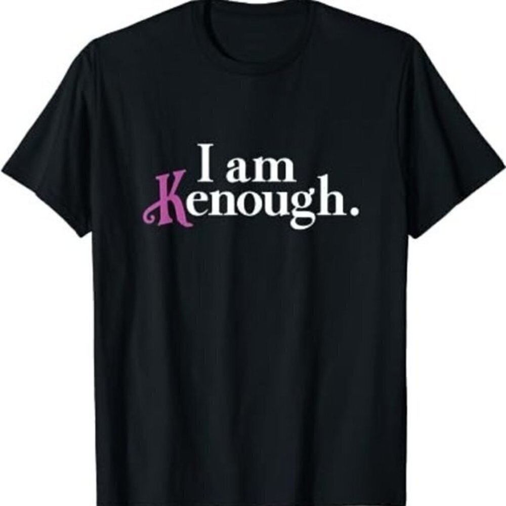 I Am Kenough Ryan Gosling Barbie 2023 Movie Quote Graphic T-Shirt